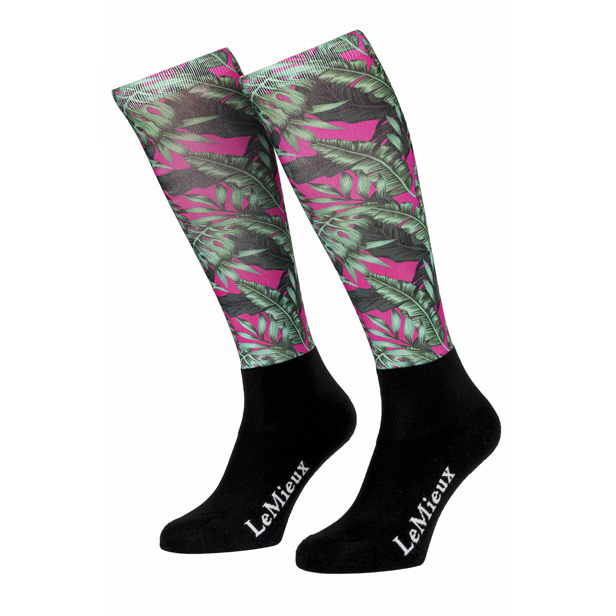 LeMieux Footsie Socks - Tropical Palm