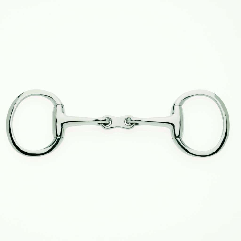 Eggbutt French Link Stainless Steel Snaffle Bit