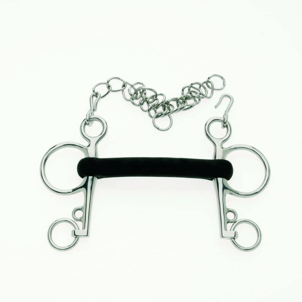 Hard Rubber Pelham Bit