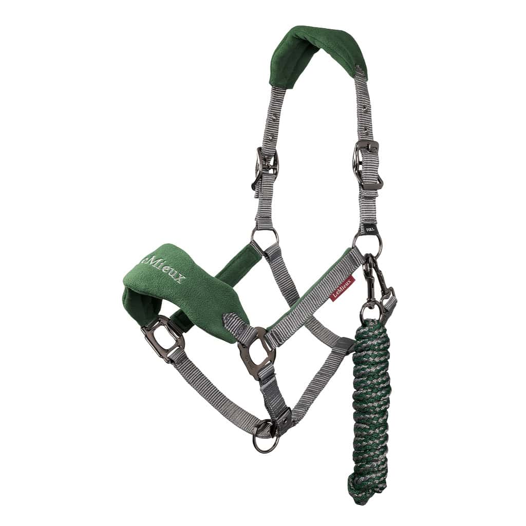 LeMieux Vogue Fleece Headcollar and Rope