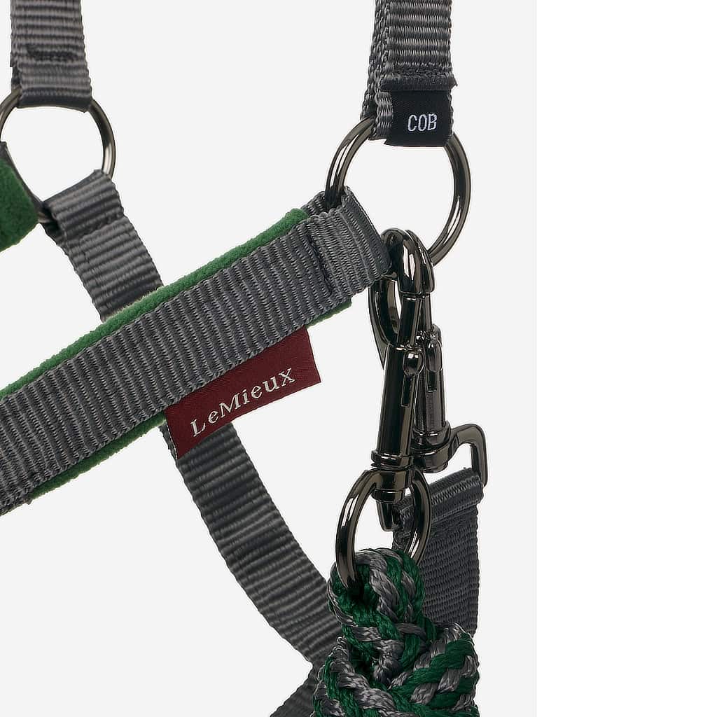 LeMieux Vogue Fleece Headcollar and Rope