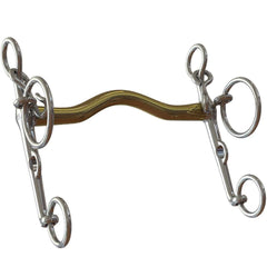 Showman Edelstahl 5 Zoll Gelenkmund Pelham Bit • EUR 33,08