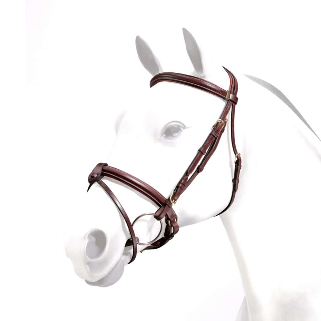 Equipe Emporio Snaffle Bridle with Removeable Flash Strap (BRE08S)