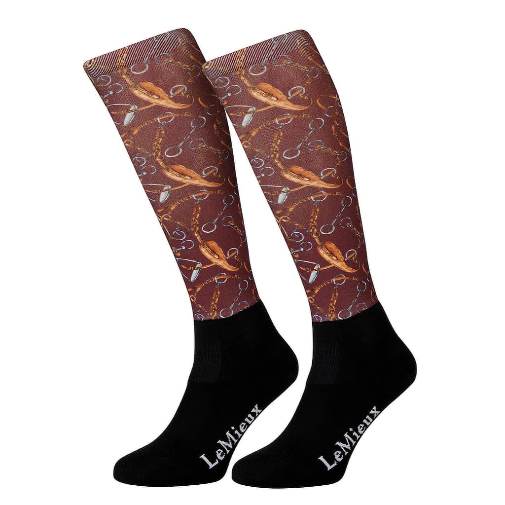 LeMieux Footsie Socks - Bits Design - Junior