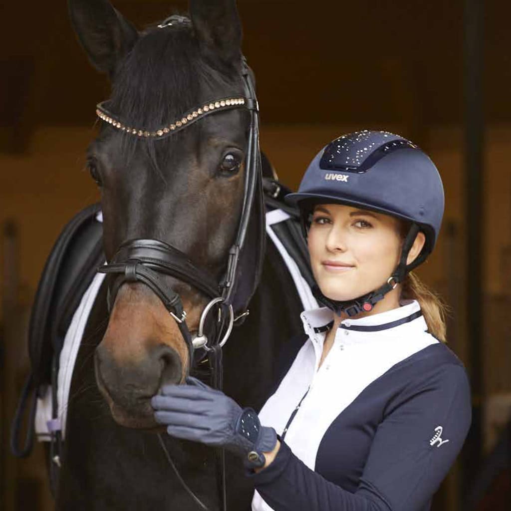 UVEX SUXXEED Diamond Riding Hat