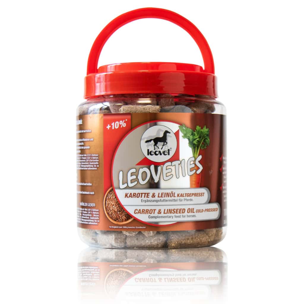 Leovet Leoveties Treats - Carrot and Linseed Oil