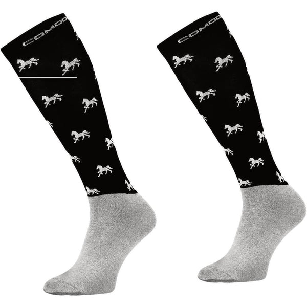 Technical Riding Socks with Horse Design - equichoice.co.uk
