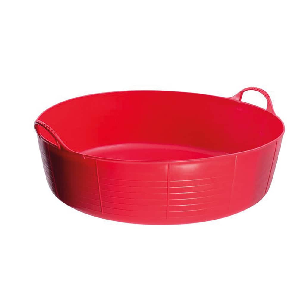 Red Gorilla Large Flexible Shallow 35 Litre Tubtrug