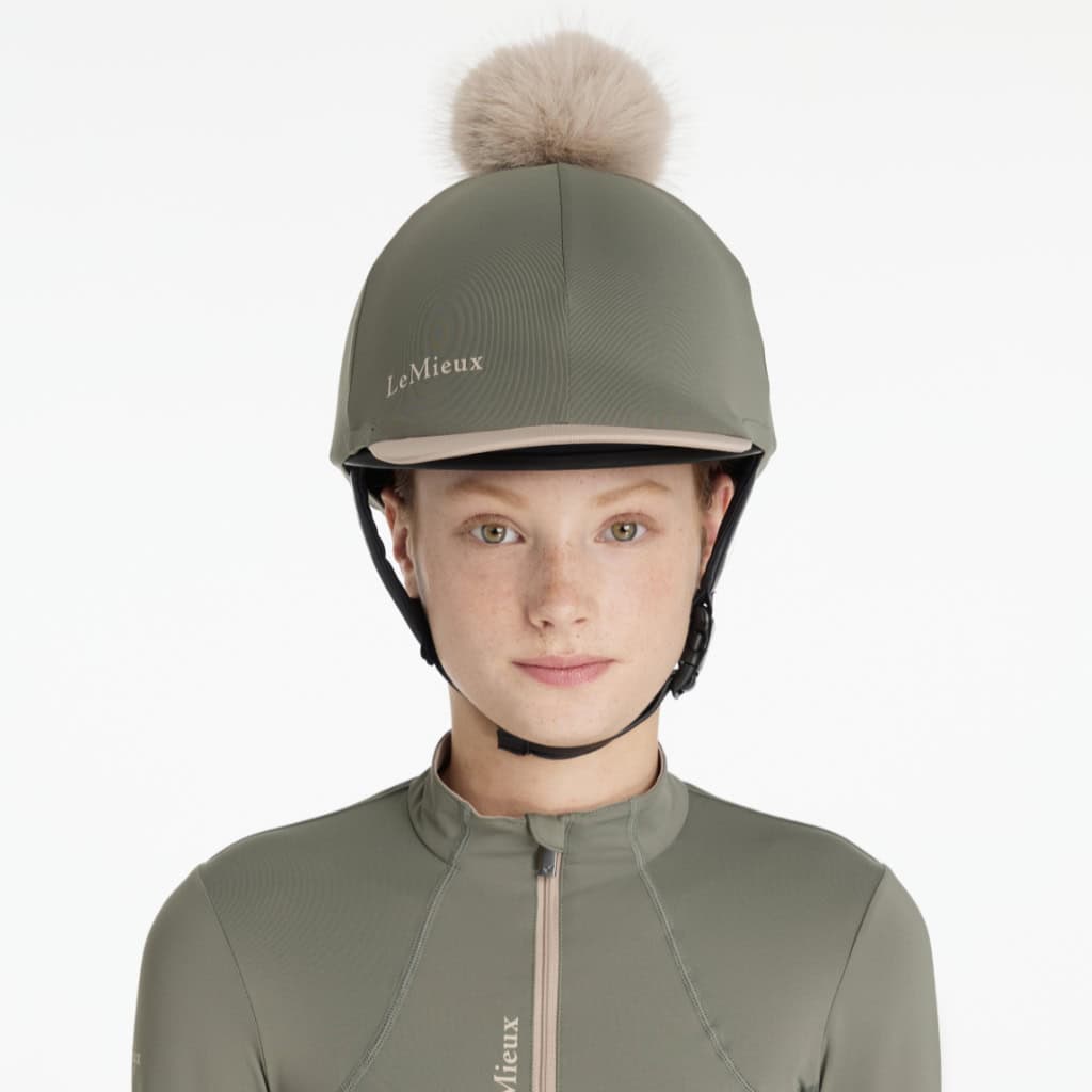 LeMieux Pom Hat Silk