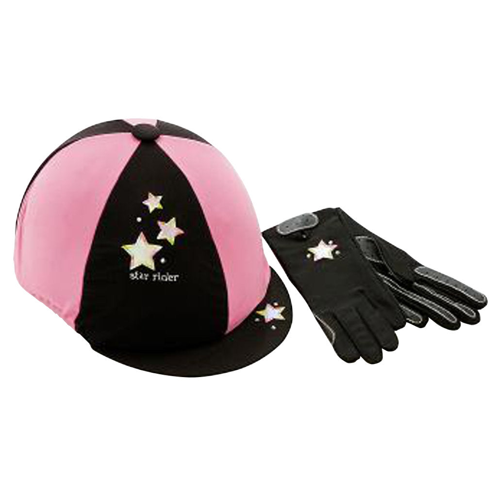 Children&#39;s Hat Cover &amp; Gloves Set - Star Scatter