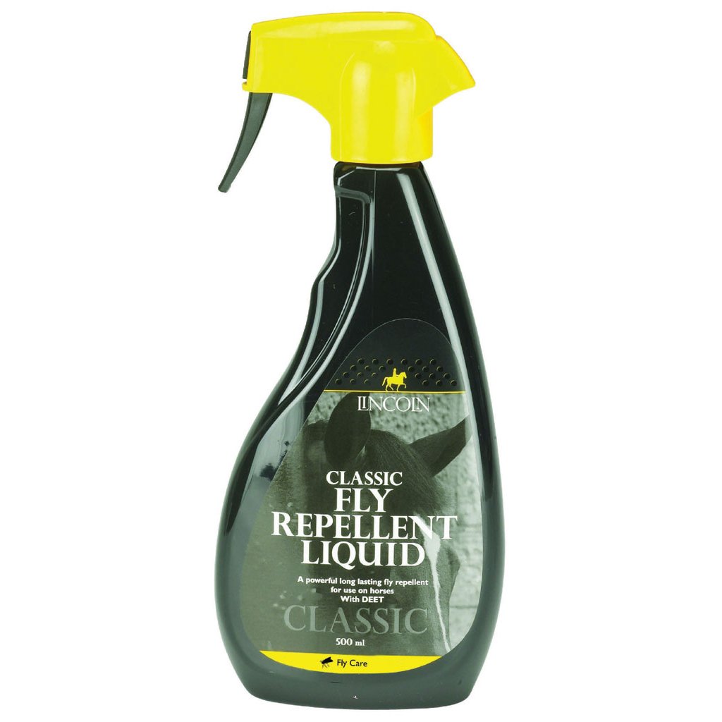 Lincoln Classic Fly Repellent Spray with DEET and Lemongrass Oil