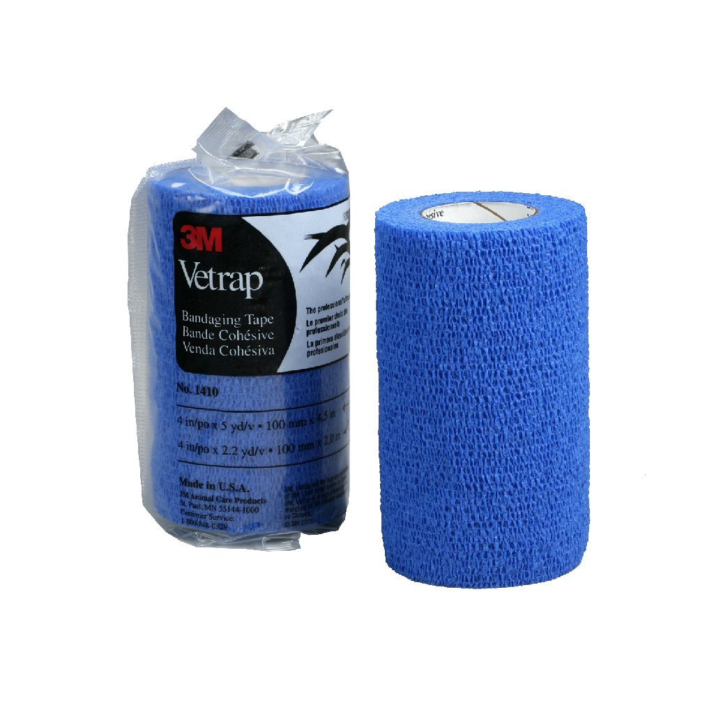 Vetrap Cohesive Bandage 4&quot; Wide