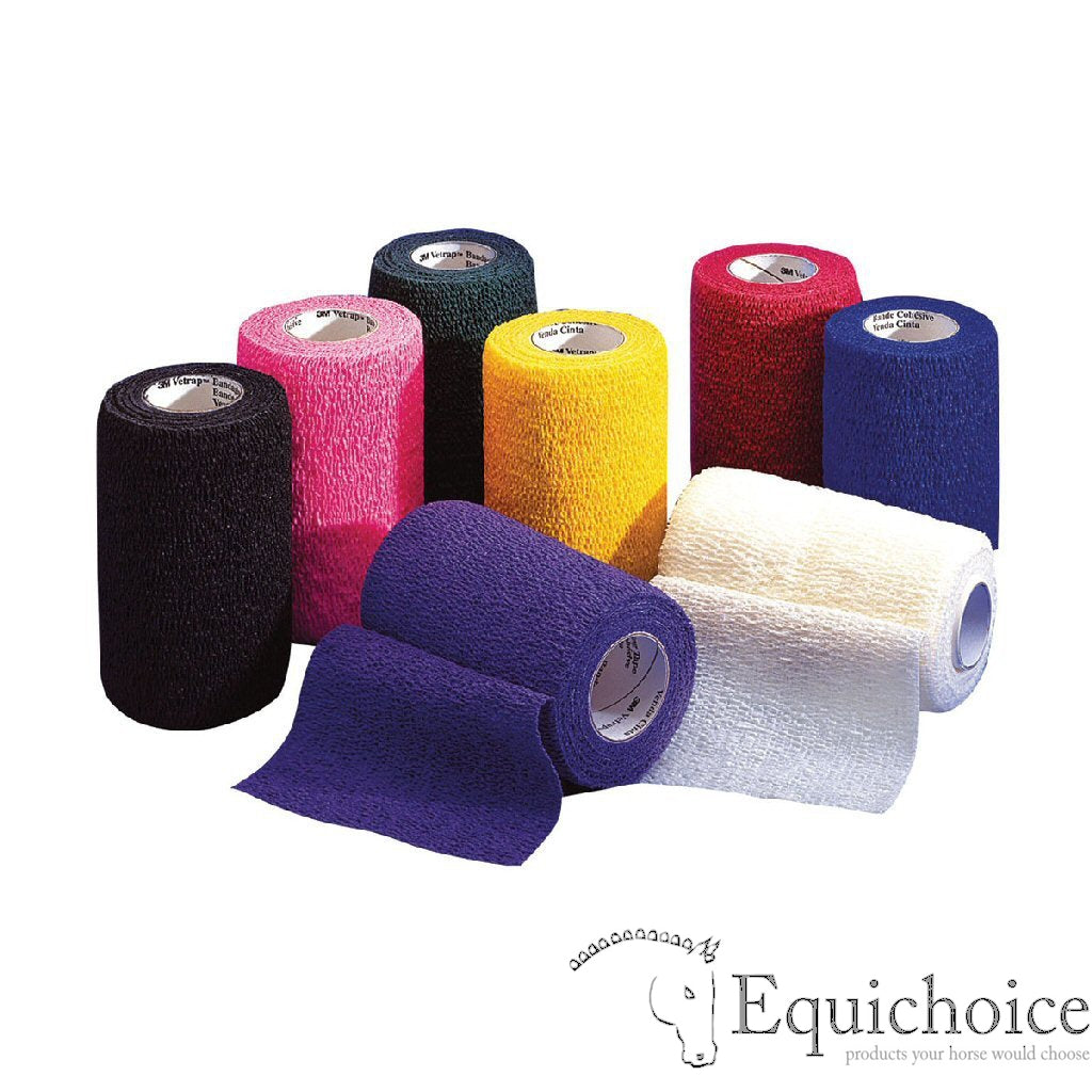 Vetrap Cohesive Bandage 4&quot; Wide