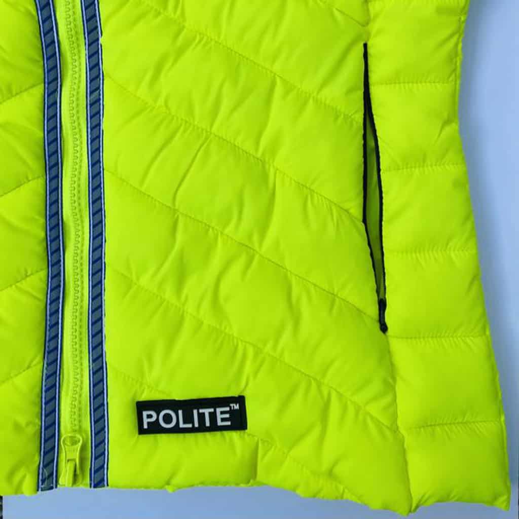 Equisafety quilted POLITE gilet