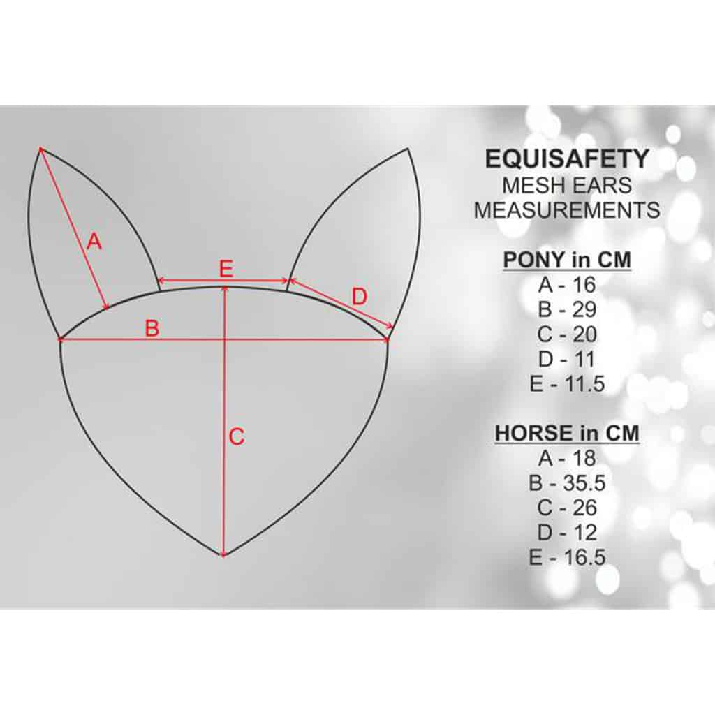 Equisafety Hi-Viz Fly Veil