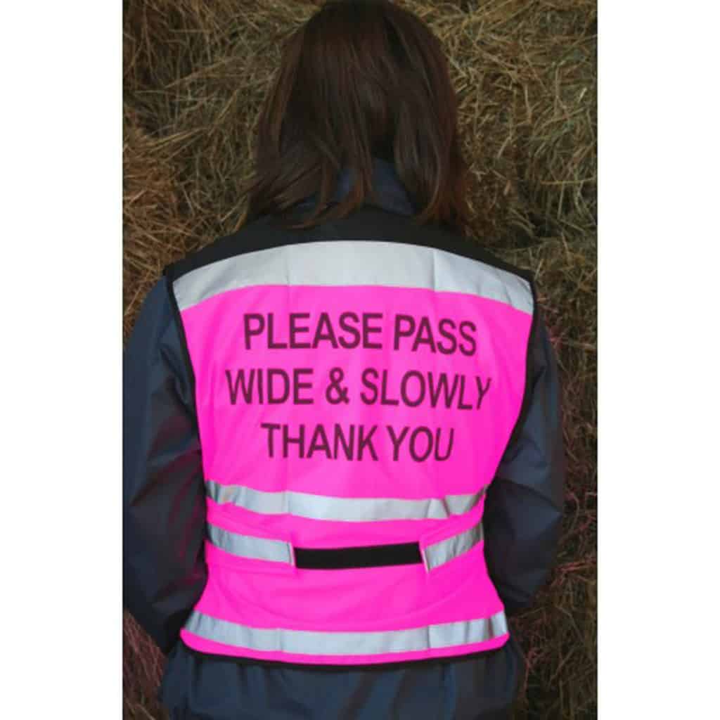 Fluorescent Air Waistcoat - Please Pass Wide and Slowly