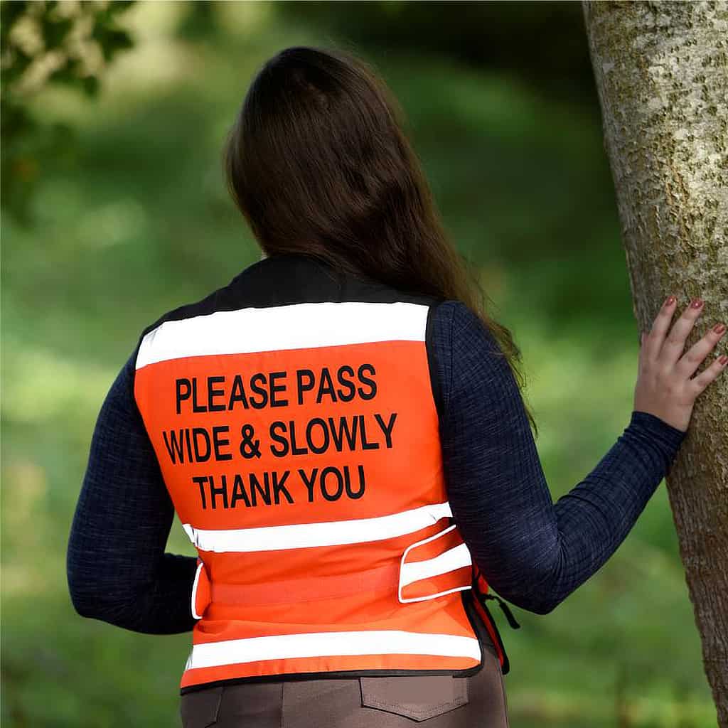 Fluorescent Air Waistcoat - Please Pass Wide and Slowly