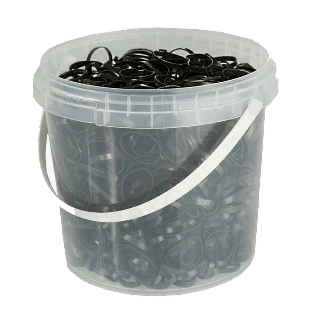 Silicone Plaiting Bands (Tub of 1800)
