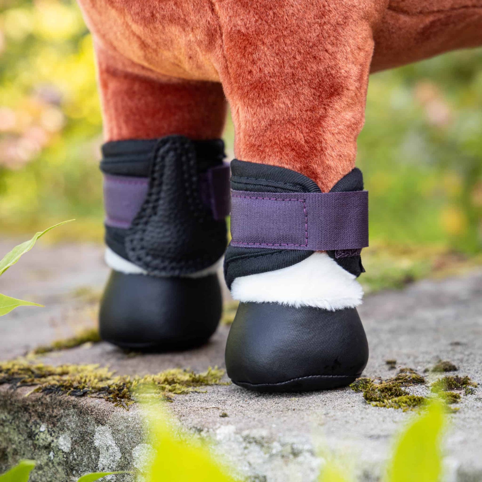 LeMieux Set Bendaggi Per Pony In Pile - Giocattolo Per Bambini - Colore Peperoncino Rosso - Foto 6